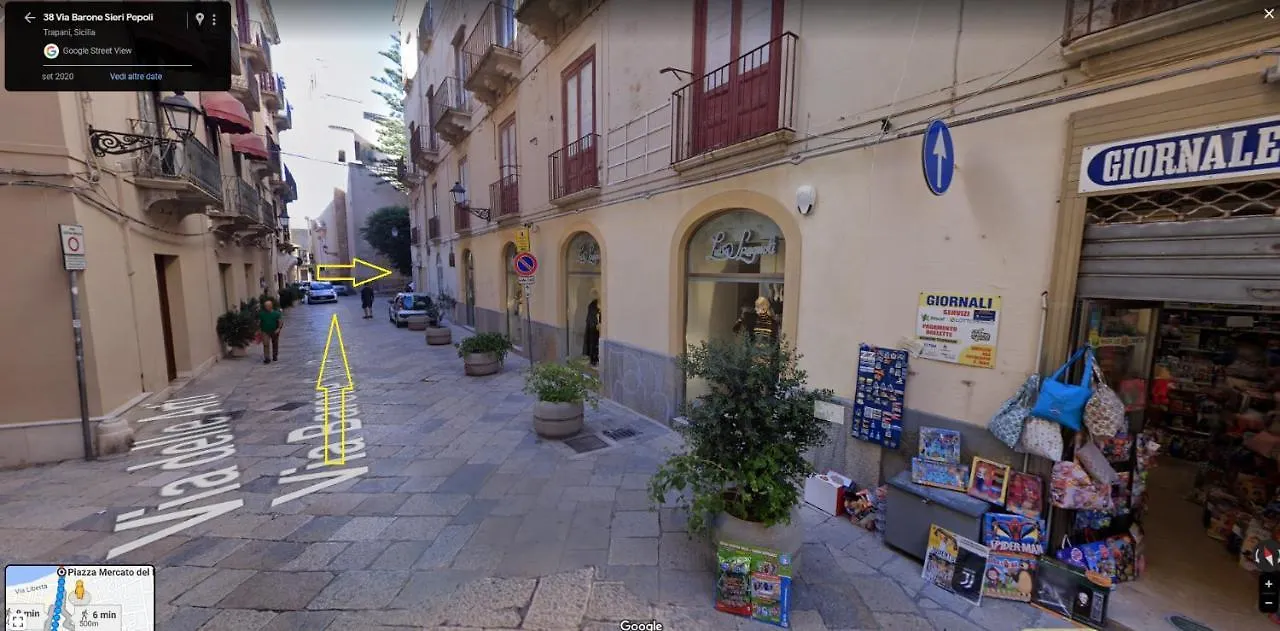 Rooms Near Sea Trapani Guest house