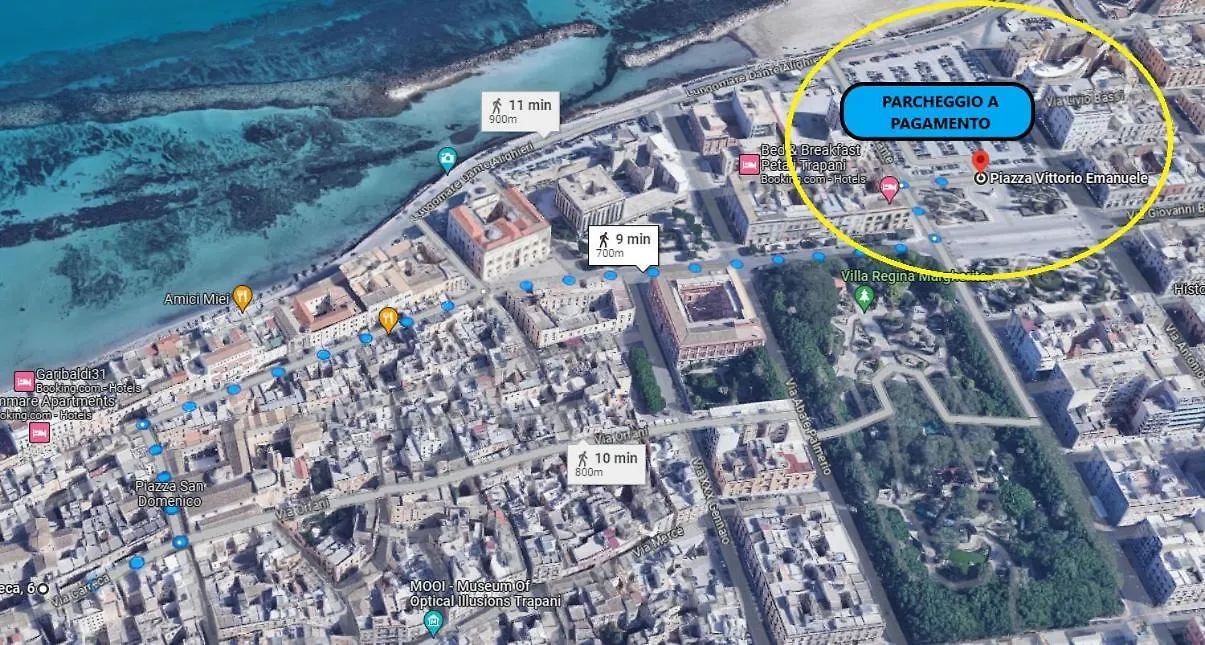 Rooms Near Sea Trapani Italy